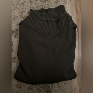 Aerie Dark Hunter Green Half-Turtle Neck Pullover
